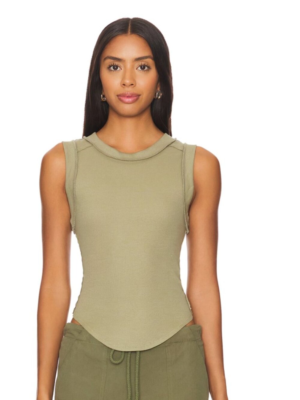 Olive Green We the Free Kate Tee *Sold Out Online*